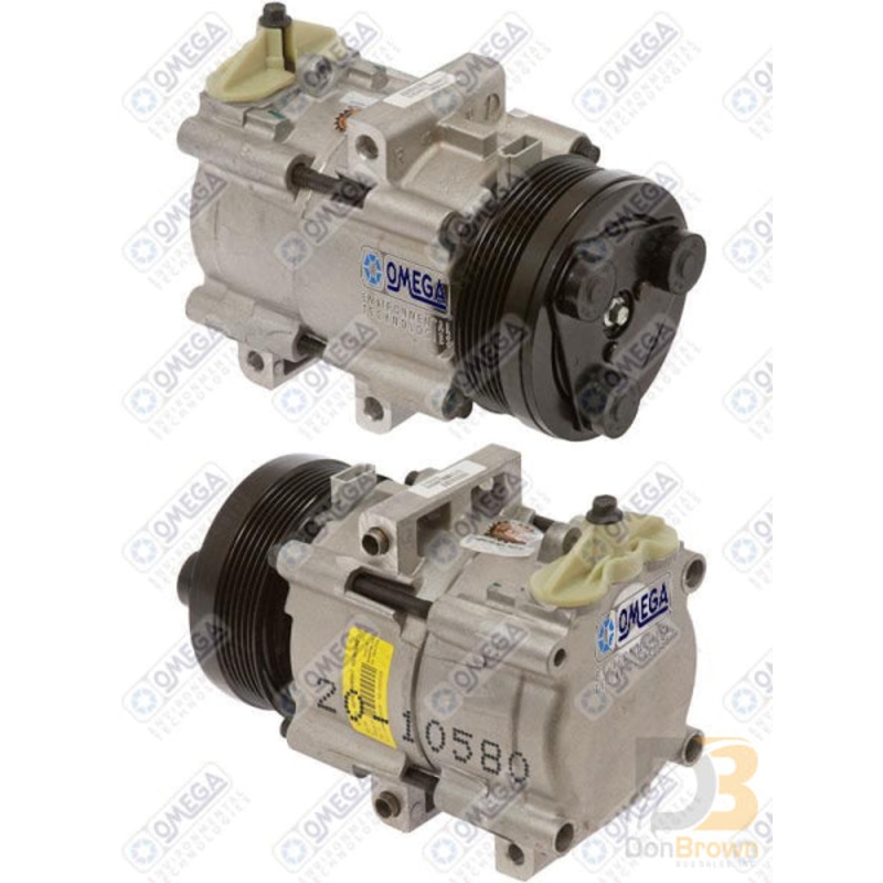 COMPRESSOR FS10 PV6 115mm 3 TNG MNT TOP PORT 20-10580