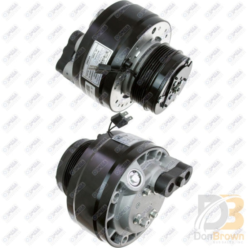 COMPRESSOR R4 PV6 4.2in 12V 12:00 W/ HSPS 5/8 x 3/4 WASHER SCROLL 20-10457-S