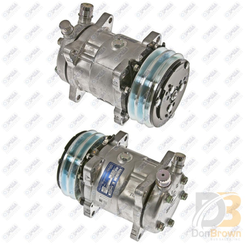 COMPRESSOR SD5L14 2A GRV 12V 132mm VOR JE HEAD R404 20-05354