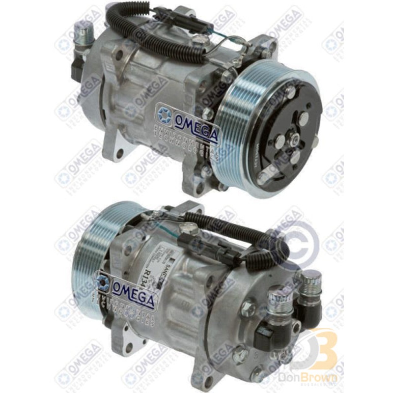 COMPRESSOR SD7H15 4460 119mm PV8 VOR B/O EAR 12V SL 20-04460