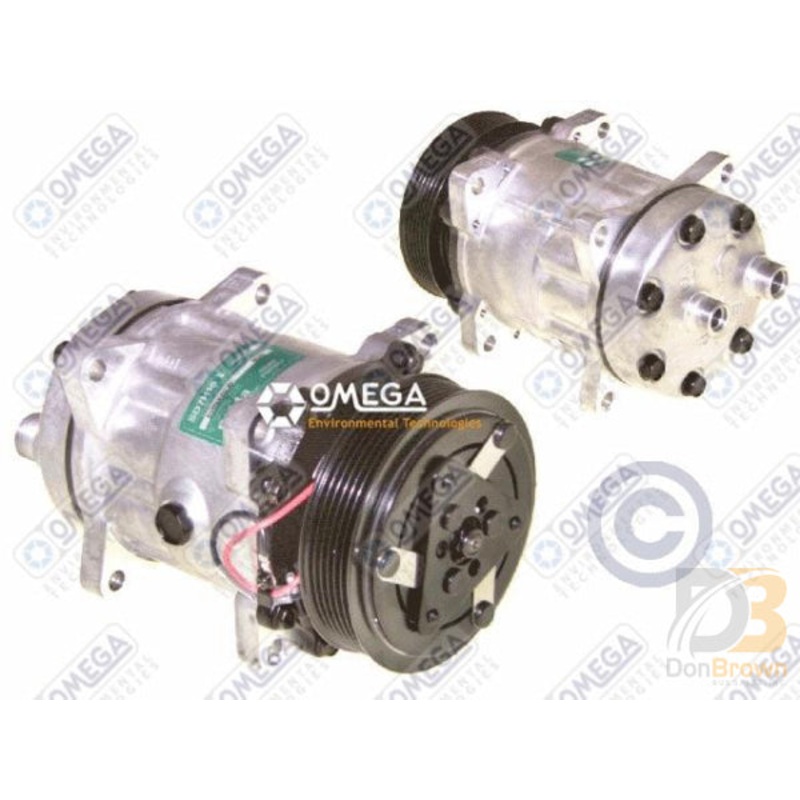 COMPRESSOR SD7H15 8025 HOR 119mm PV6 12V EAR LS 20-08025
