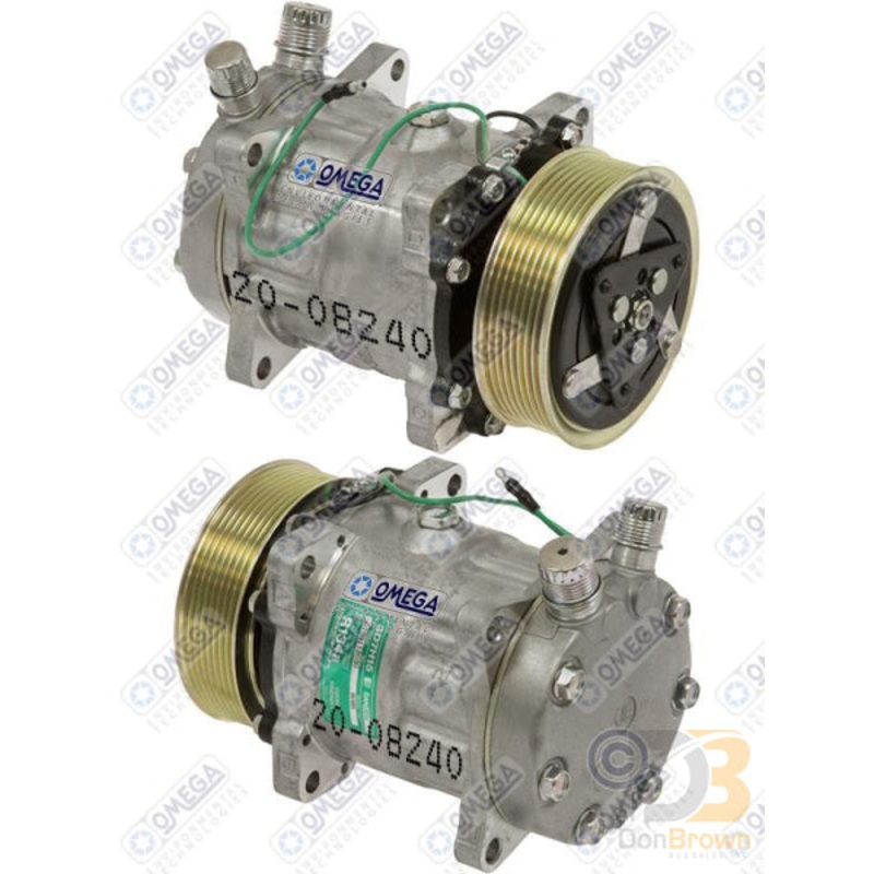 COMPRESSOR SD7H15 EAR MT PV8 24V 119mm JE HEAD 20-08240