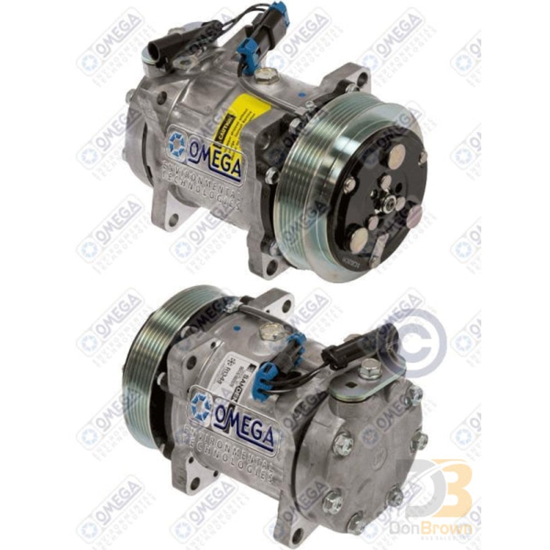 COMPRESSOR SD7H15 VPAD 132mm PV6 12V 3EYE UK HEAD 20-04467