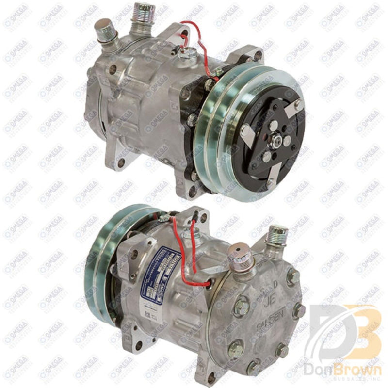 COMPRESSOR SD7L15 8253 2A GRV 132mm 12V VOR JE HEAD R404 20-08253