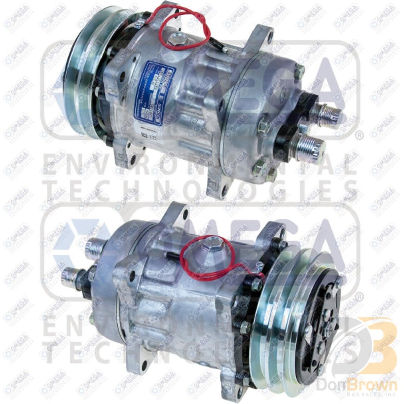 COMPRESSOR SD7L15 EAR 2A GRV 132mm 12V HOR GV HEAD R404 20-08208-HT