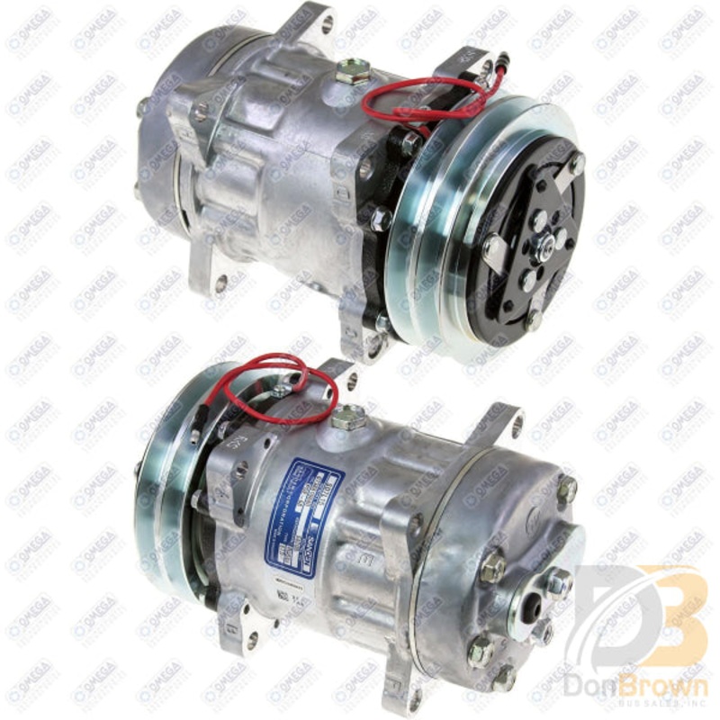 COMPRESSOR SD7L15 EAR 2A GRV 132mm 12V PAD GV HEAD R404 20-08208