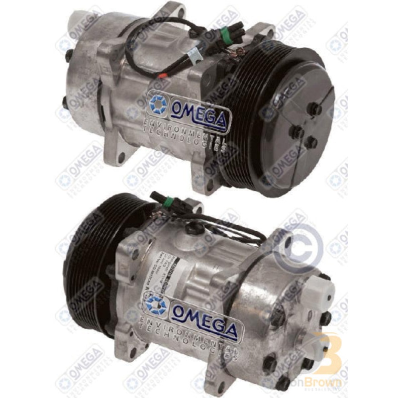 COMPRESSOR SD7H15 4637 HOR 133mm PV8 12V 20-10194-AM