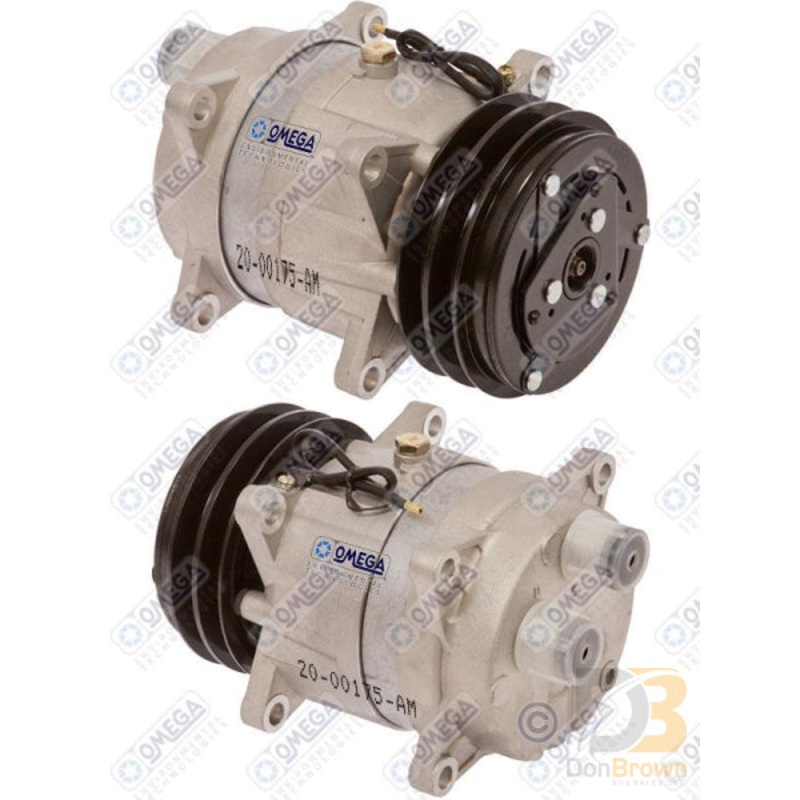COMPRESSOR V5 2GR 132mm 12V H TUBE-O UNIV 20-00175-AM