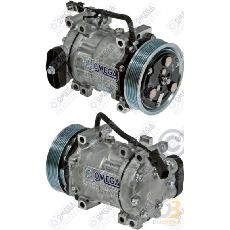 COMPRESSOR SD7H15 4785 PV7 130mm DIR MT 12V V PAD 20-04785