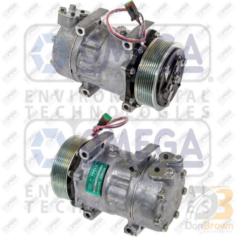 COMPRESSOR SD7H15 DIRECT MT PV8 119mm VPAD 24V YE HEAD 20-06023