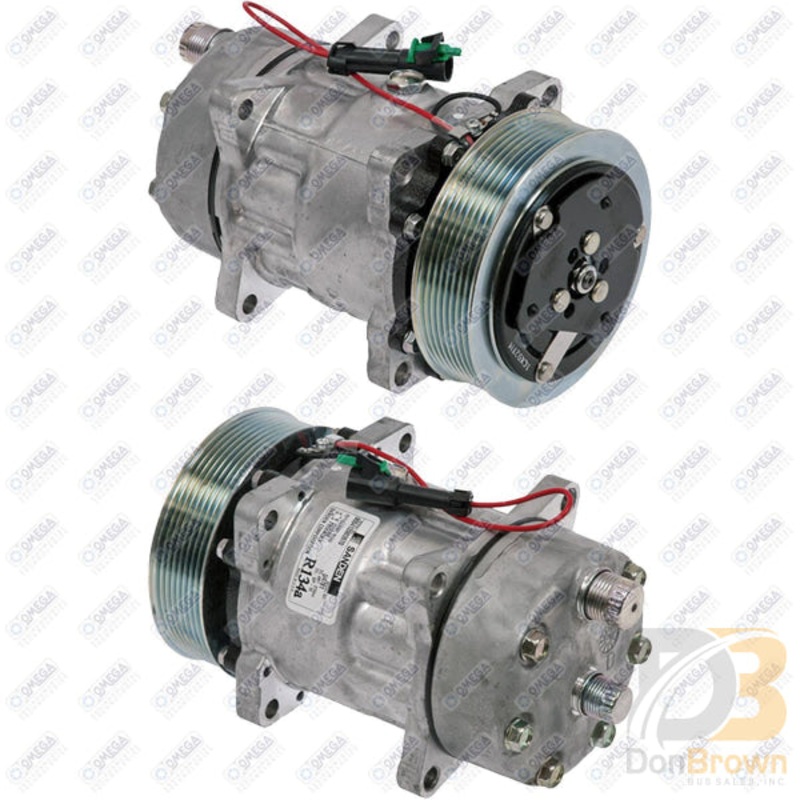 COMPRESSOR SD7H15 EAR MT KC HEAD PV8 130mm 12V 20-04659