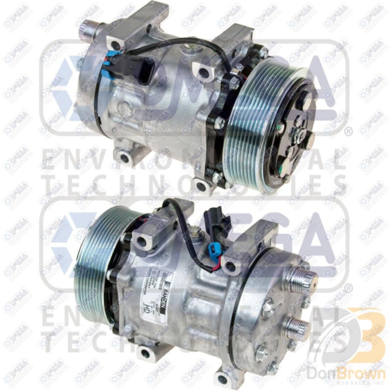 COMPRESSOR SD7H15 PV8 12V 119mm DIRECT MT KG REAR HEAD 20-14404