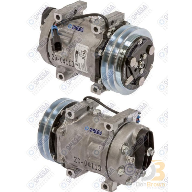 COMPRESSOR SD7H15HD 2GRV 132mm 12V HPAD GH HEAD 20-04113
