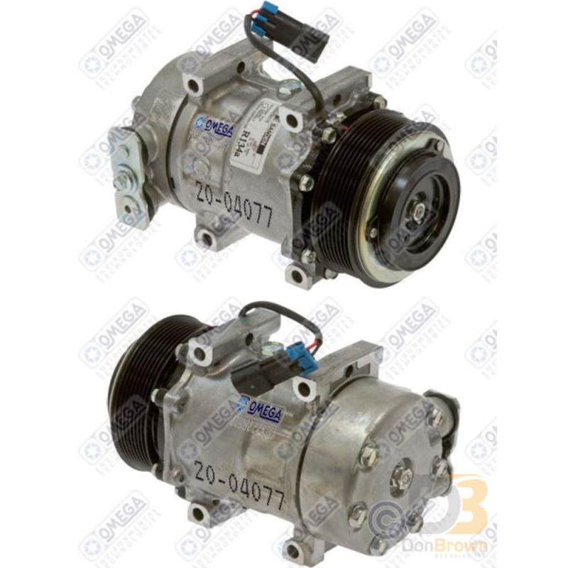 COMPRESSOR SD7H15SHD DIRECT MT 119mm PV8 12V 90DEG PAD 20-04077