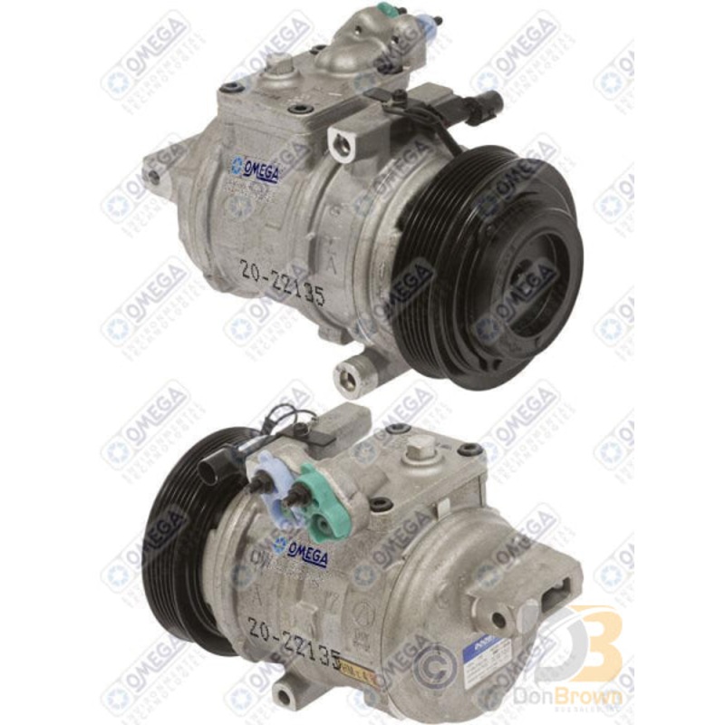 COMPRESSOR 10PA17C PV6 123mm 12V 20-22135