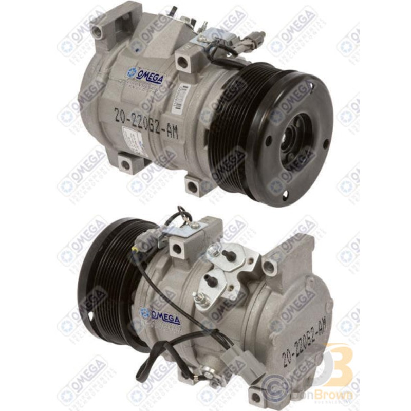 COMPRESSOR 10S20C PV8 12V 117mm 20-22062-AM