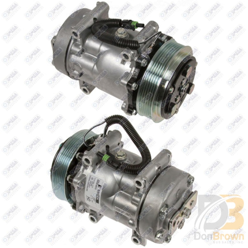 COMPRESSOR SD7H15 4027 6PV 125mm 12V DIRECT MT HPAD 20-04027