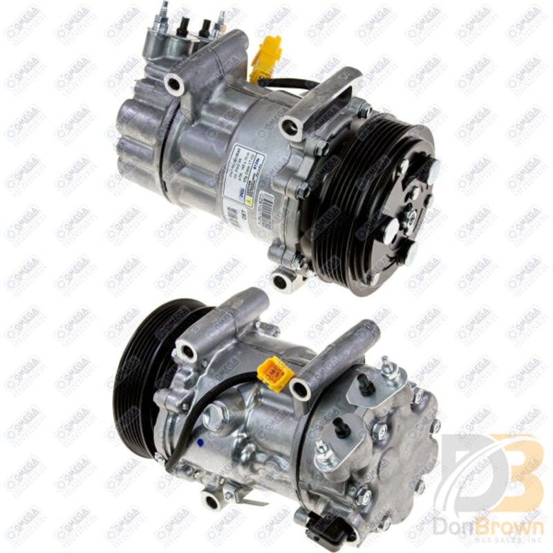 COMPRESSOR 6C12 PV6 123mm 12V 20-01355-AM