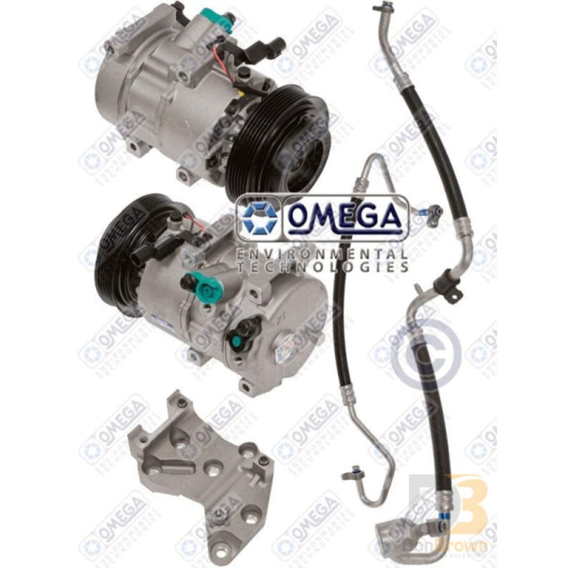 COMPRESSOR AND KIT KIA RONDO 07-09 2.7L 20-21976