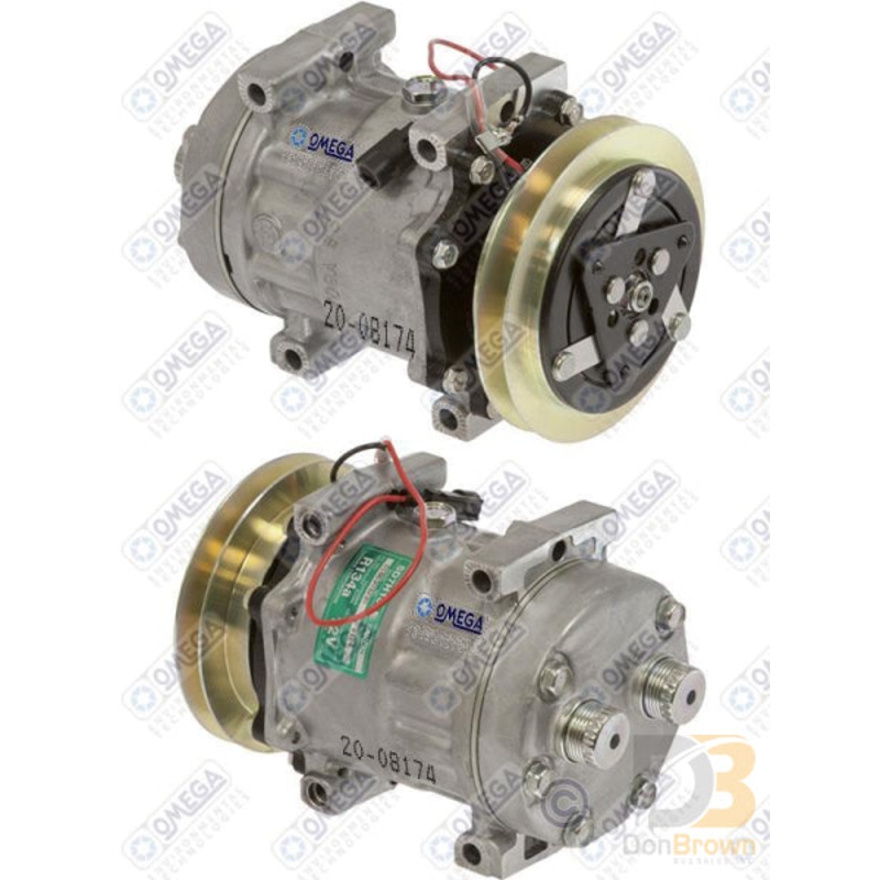 COMPRESSOR SD7H15 1A GRV 135mm 12V DIRECT MT HTO 20-08174