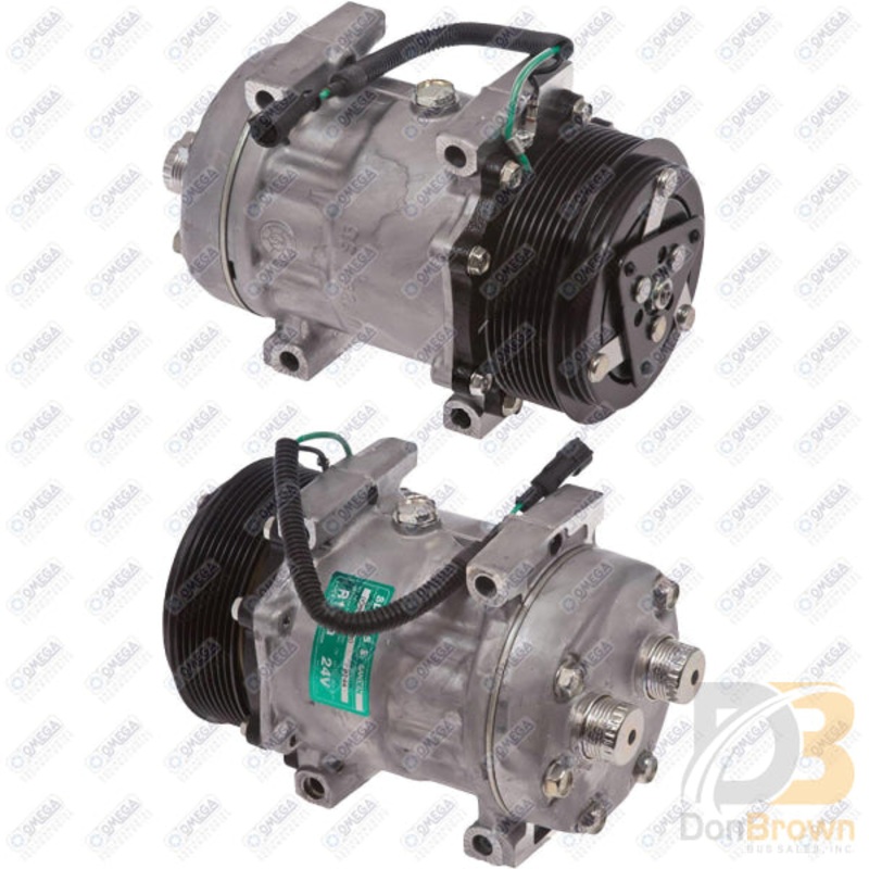 COMPRESSOR SD7H15 8144 PV8 119mm 24V DIRECT H 1 x 14 20-08144