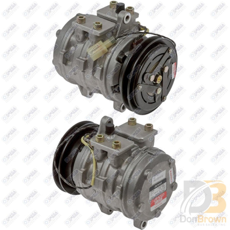 COMPRESSOR 10P08E 117mm 1G 3 EAR DENSO OE REMFG 20-10769