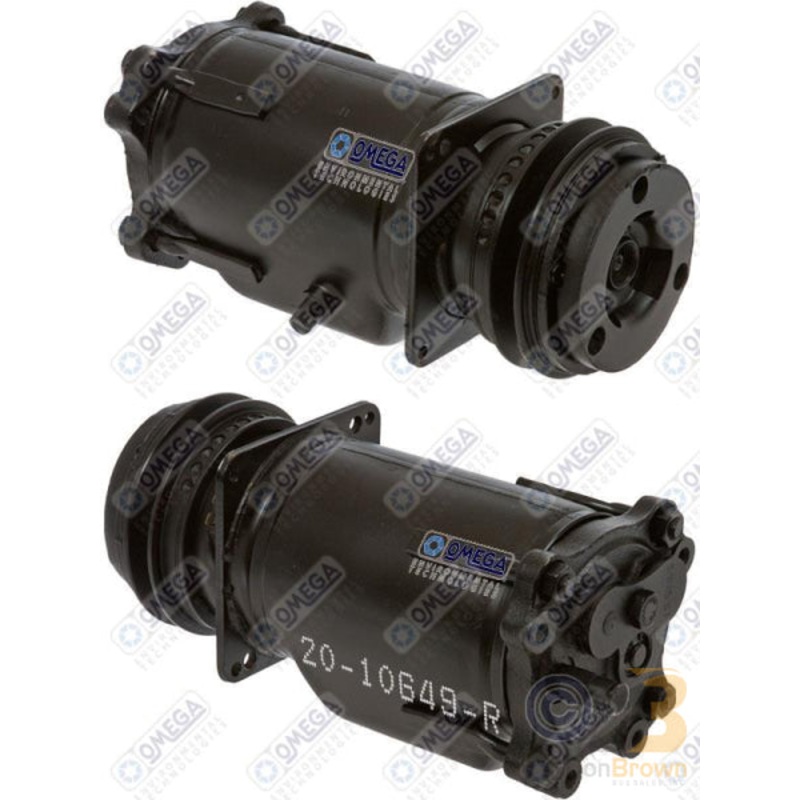 COMPRESSOR A6 1GR 5in 12V 2:00 METRIC W/SH SW /R12 REMAN 20-10649-R