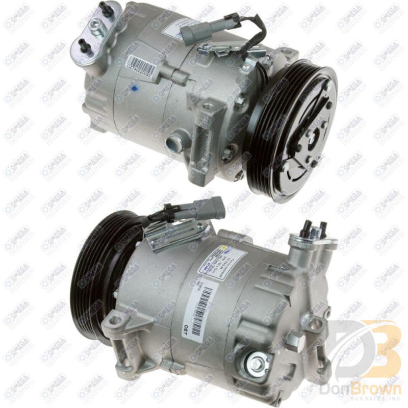 COMPRESSOR PXV16 PV5 120mm DIRECT MT SIDE PAD 20-22156-AM
