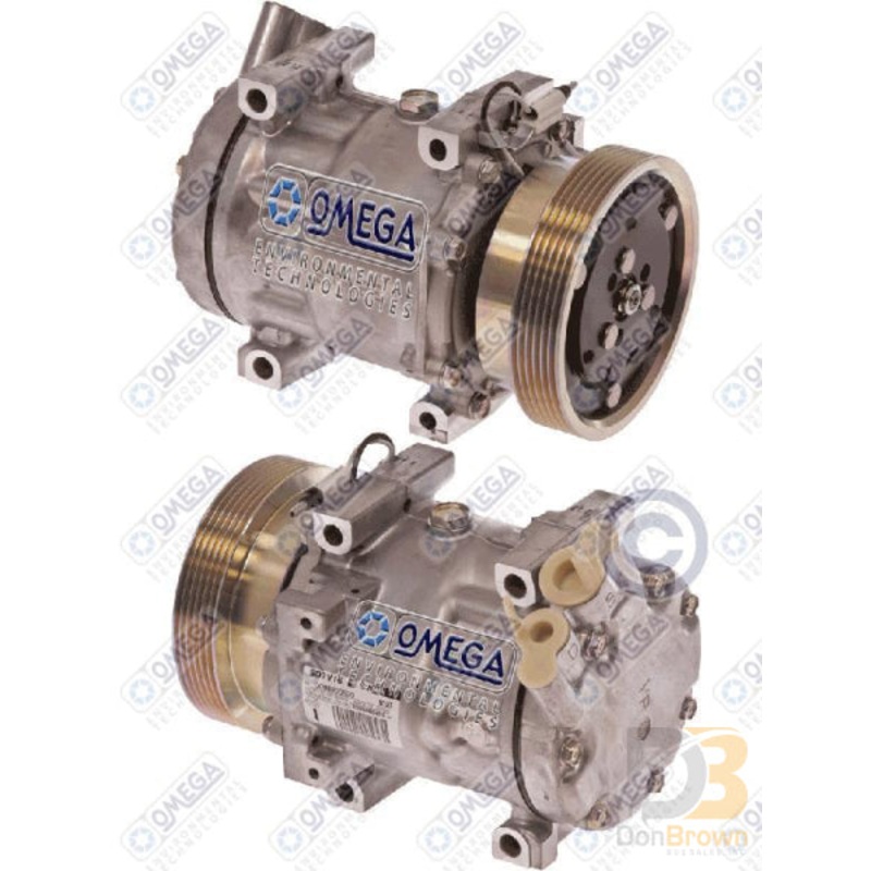 COMPRESSOR SANDEN SD7V16PG PV6 125mm RENAULT CLIO 20-01027