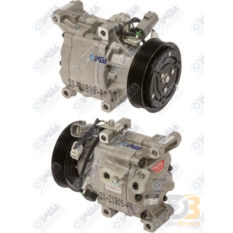 COMPRESSOR SCSA06C PV6 104mm 12V 20-21809-AM