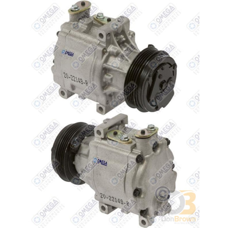 COMPRESSOR SCSA08C PV4 93mm 12V / SUBARU 20-22149-R
