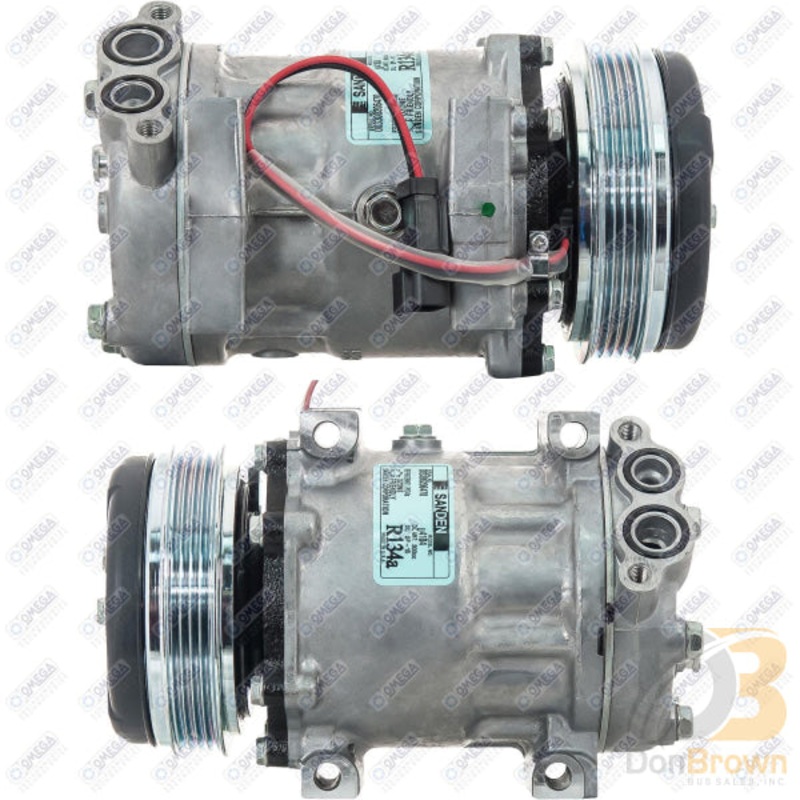 COMPRESSOR SD7H15 4104 DIRECT PV4 152mm 12V VPAD WP HEAD 20-04104