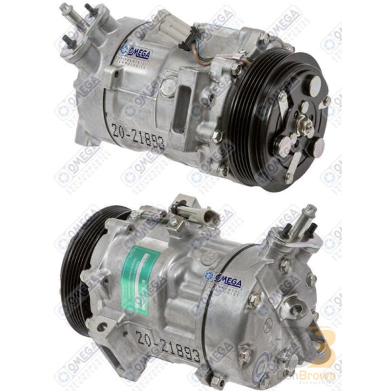 COMPRESSOR SD7V16 1264 PV5 119mm 12V DIRECT VSJ HEAD 20-21893