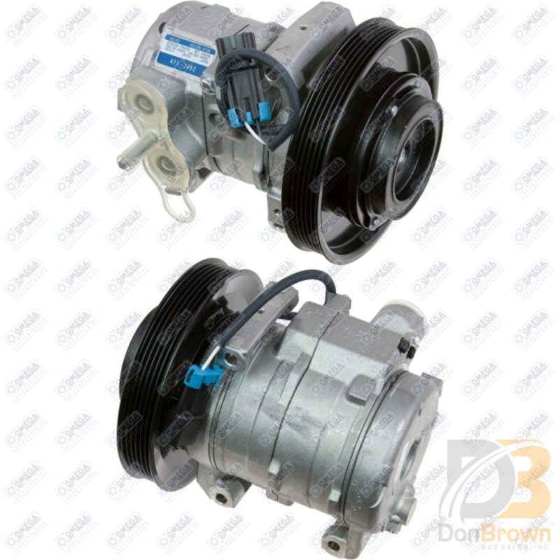 COMPRESSOR 10S15C PV6 157mm 12V 20-22529