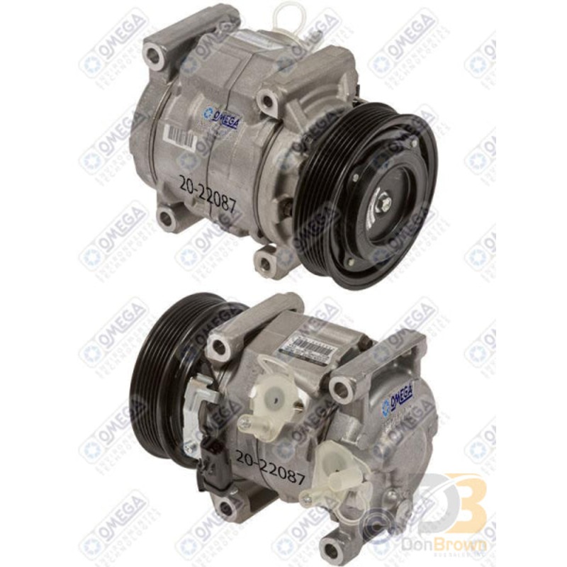 COMPRESSOR 10SR17C PV6 12V 20-22087