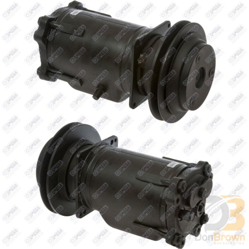 COMPRESSOR A6 1A 12v 6.7in W/ HP SWITCH METRIC AT 10:00 20-10678-R