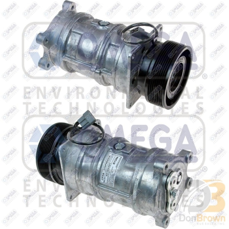 COMPRESSOR S6 PV8 12V 4.81in W/HIGH PRESSURE SWITCH R134 20-11596-AM