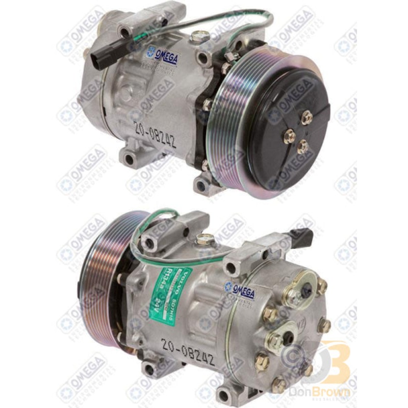 COMPRESSOR SD7H15 DIRECT MT PV8 132mm 24V WZ HEAD 20-08242