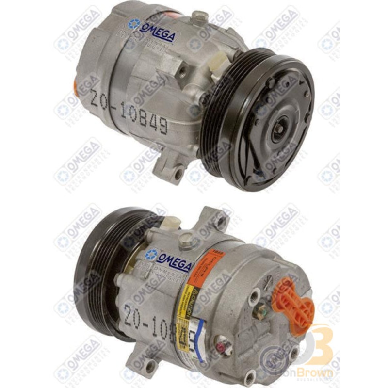 COMPRESSOR V5 4.96in PV5 12V 3EAR W/ 3/4 SUCTION PORT 20-10849