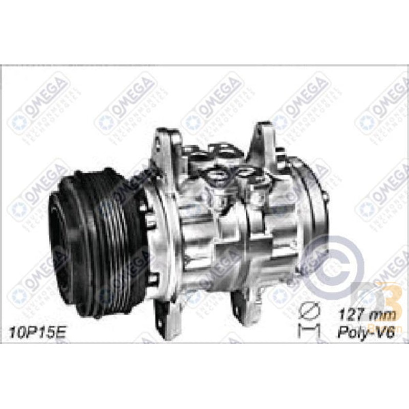 COMPRESSOR 10P15E PV6 125mm DENSO OE 20-21602