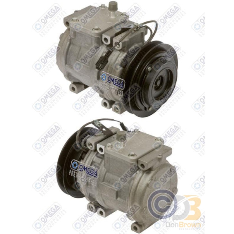 COMPRESSOR 10PA15C 1GRV 133mm 12V TOP PAD W/O OE PLUG 20-22508