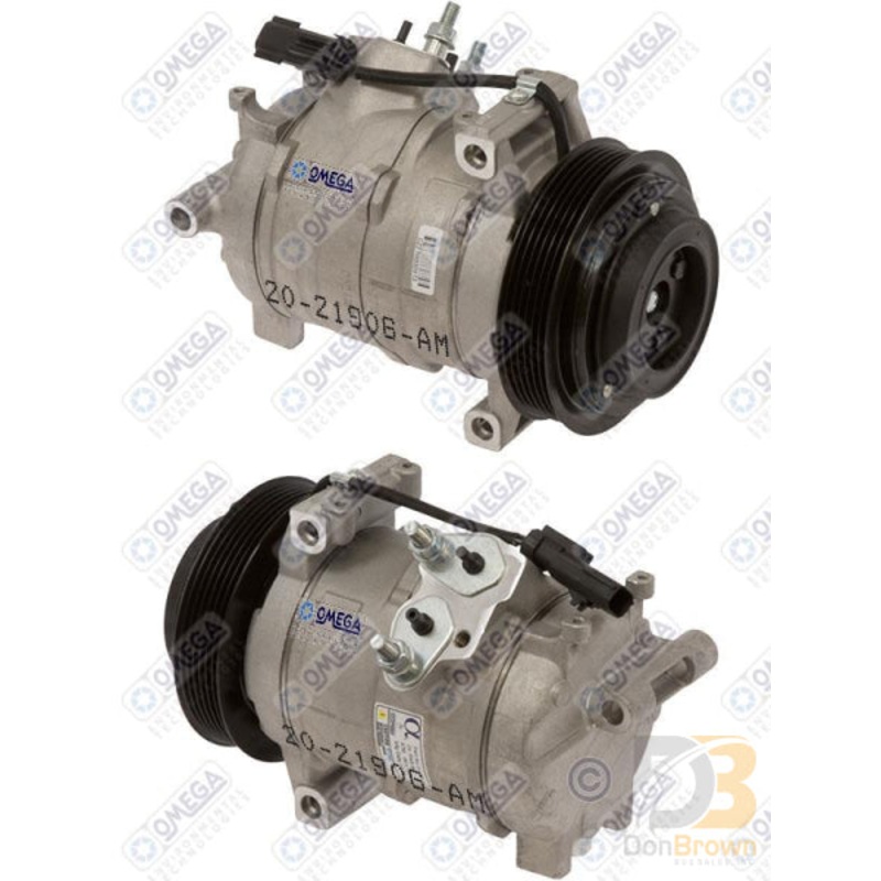COMPRESSOR 10S17C 124mm PV6 12V 20-21906-AM