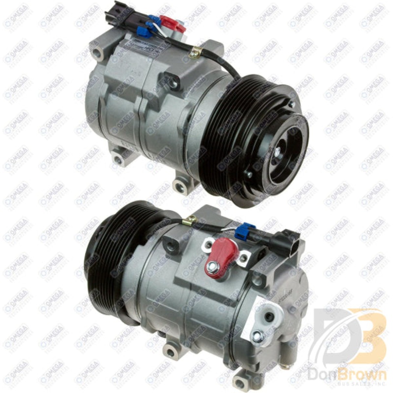 COMPRESSOR 10SRE18C PV8 12V JOHN DEERE RE284680 20-22522-AM