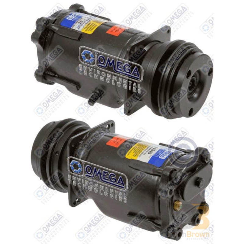 COMPRESSOR A6 127mm 1GR 24V NO SWITCH 2 O-CLOCK COIL 20-11545