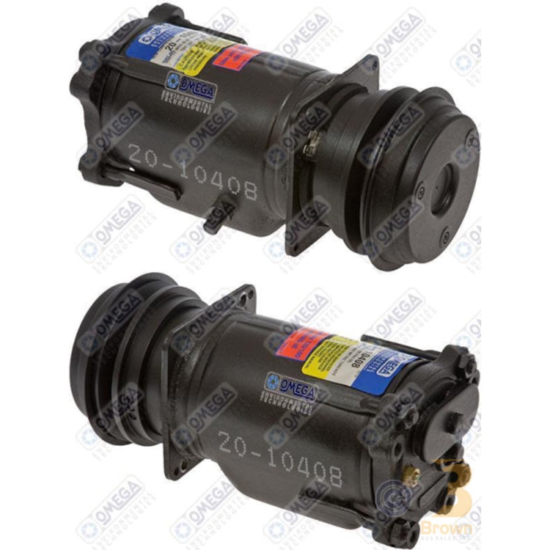 COMPRESSOR A6 1GR 5in 12V 10:00 METRIC THREAD W/SH SW 20-10408