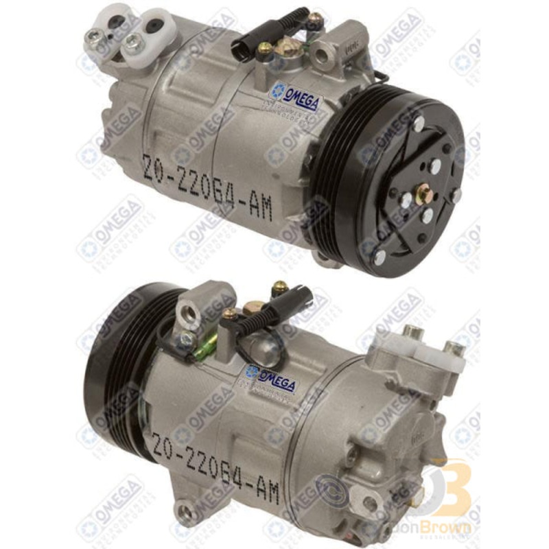 COMPRESSOR CALSONIC CSV613 PV5 110mm 12V 20-22064-AM