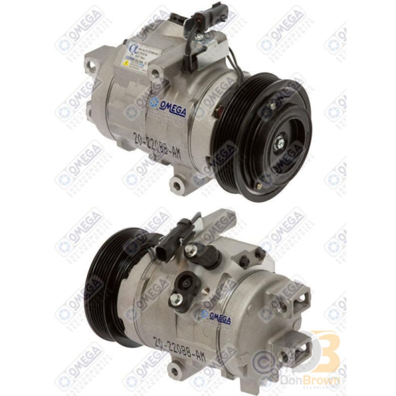 COMPRESSOR 10S17C PV6 120mm 20-22088-AM