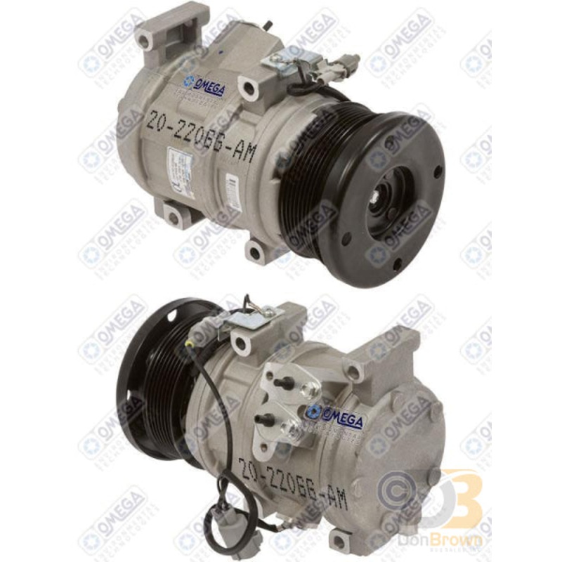 COMPRESSOR 10S17C PV7 110mm 12V 20-22066-AM