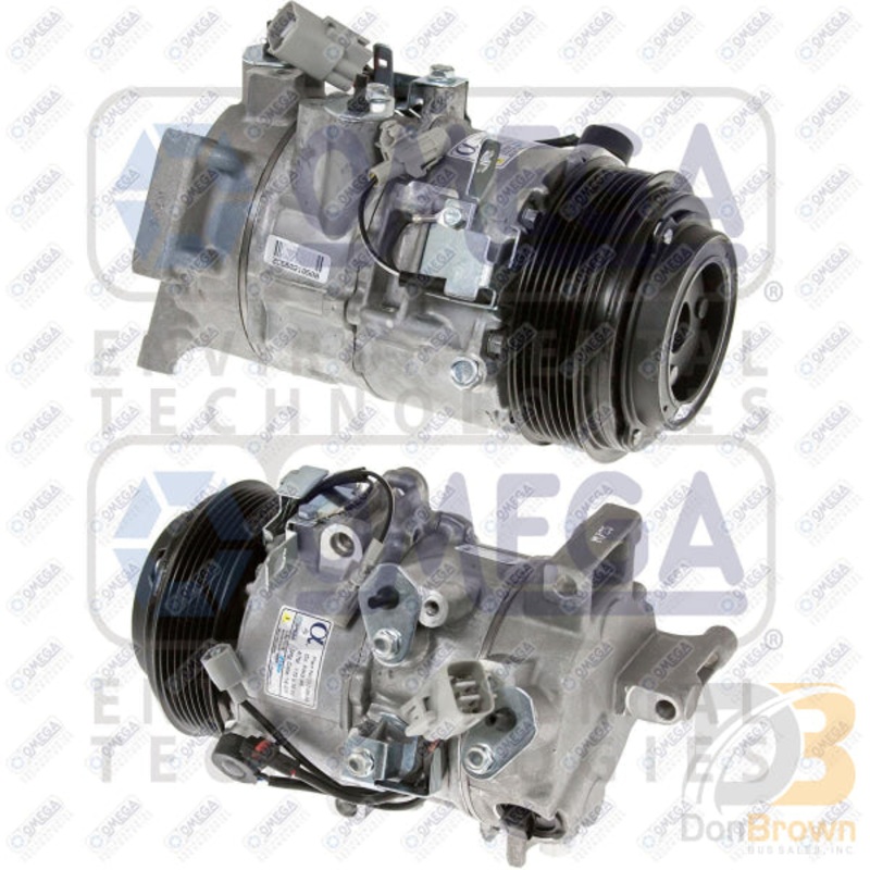 COMPRESSOR 6SBU16C PV7 119mm 12V 20-21966-AM