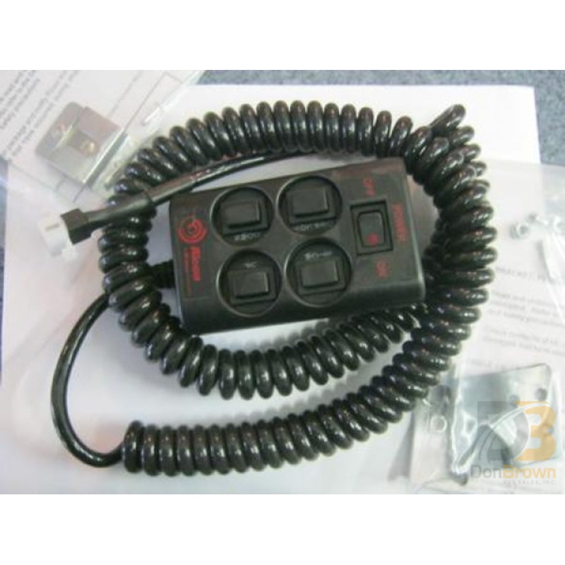 KIT,PENDANT,COIL CORD,.29 DIA,PUSH BTN BLACK RI42968